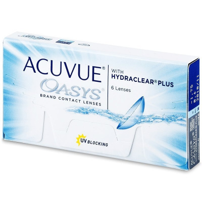 Johnson & Johnson Acuvue Oasys with Hydraclear Plus (6 čoček), dioptrie: 2.75, průměr: 14, zakřivení: 8.4