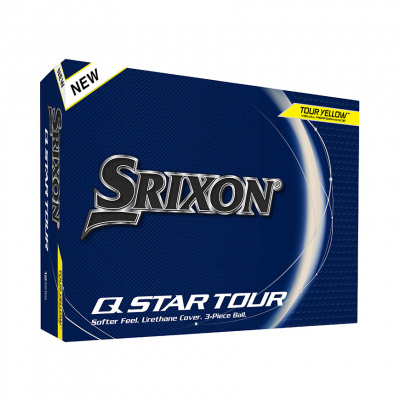 Srixon SRIXON Q-STAR TOUR 5 golfové míčky YELLOW