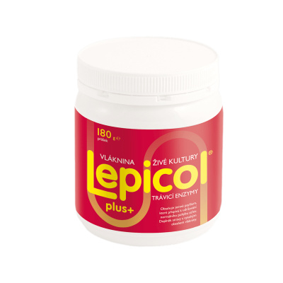 Lepicol PLUS+ Pro zdravá střeva, 180g prášek
