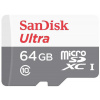 SanDisk Ultra 64GB microSDXC karta, UHS-I U1, 100R - Sandisk MicroSDXC UHS-I 64 GB SDSQUNR-064G-GN3MN