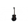 Dimavery AW-303- kytara typu western,černá