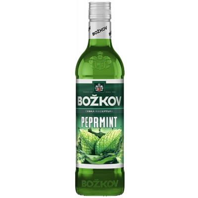 Božkov Peprmint 19% 1 l (holá láhev)