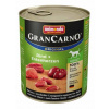 Animonda Gran Carno ADULT hovězí + kachní srdce 12x 800 g