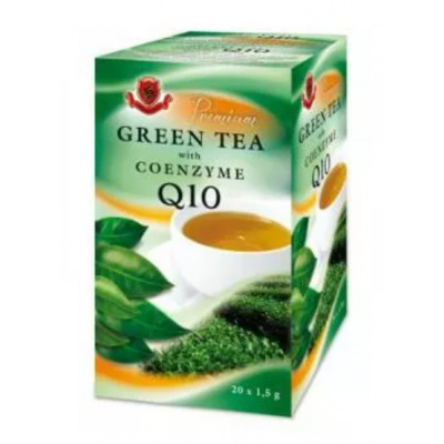 HERBEX Zelený čaj s Q10 Premium Tea n.s.20x1.5g