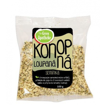 Green Apotheke Konopná semínka loupaná 100 g