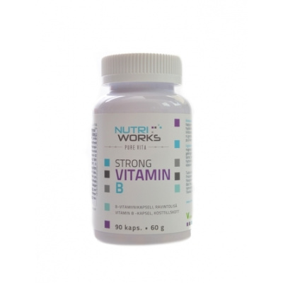 NutriWorks - Strong Vitamin B 90 kapslí