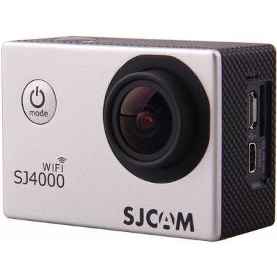 SJCAM SJ4000 WIFI Stříbrná s CZ menu