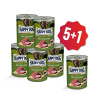 Happy Dog Lamm Pur Neuseeland - jehněčí 6x400 g Set 5+1 ZDARMA