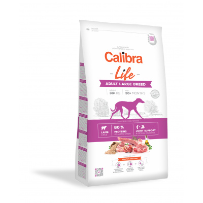 Calibra Dog Life Adult Large Breed – lamb, Velikost balení 2,5kg