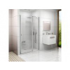 Ravak Chrome sprchové dveře CSD2, 117,5-120,5x195 cm, lesklý hliník, dekor transparent 0QVGCC00Z1