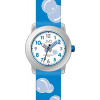 Dětské modré čitelné hodinky JVD J7164.1 s bublinami