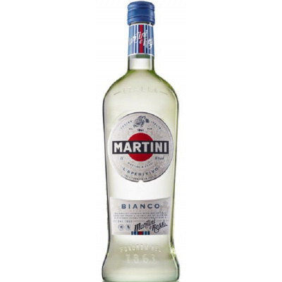 Martini Bianco 15% 1l (holá láhev)