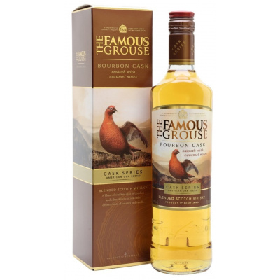 The Famous Grouse Bourbon Cask 40% 1l (holá láhev)