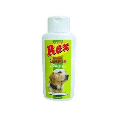 Bylinný šampon pro psy - REX - s přírodním antiparazitikem - 250 ml
