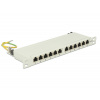 DeLock Delock 10” Patch Panel 12 Portů Cat.6A 0.5 U šedý - 43311