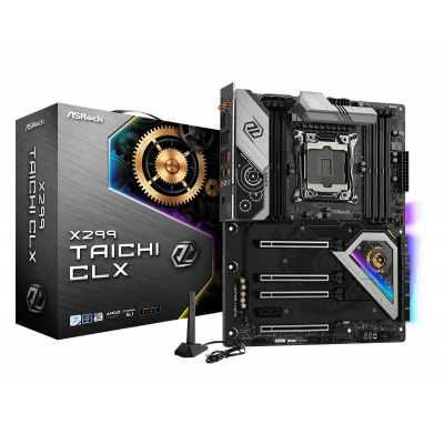 ASRock X299 Taichi CLX - Intel - LGA 2066 (Socket R4) - Intel® Core™ X-Series - DDR4-SDRAM - 256 GB - DIMM