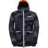 Pánská lyžařská bunda 2117 Nyhem Eco černá - maskáčový vzor Velikost: XXL