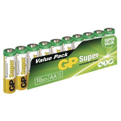 GP Super Alkaline AA 10ks 1013200102