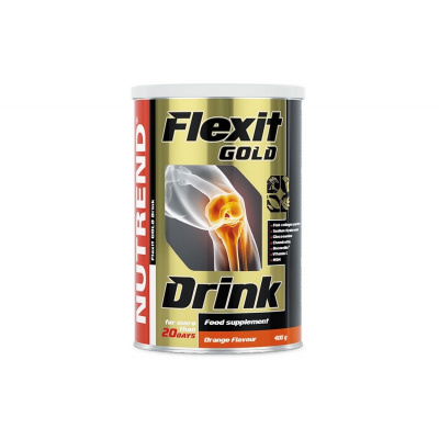 Nutrend FLEXIT GOLD DRINK, 400 g, pomeranč