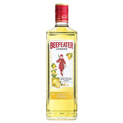 Gin Beefeater Zesty Lemon 1l 37,5% (holá láhev)