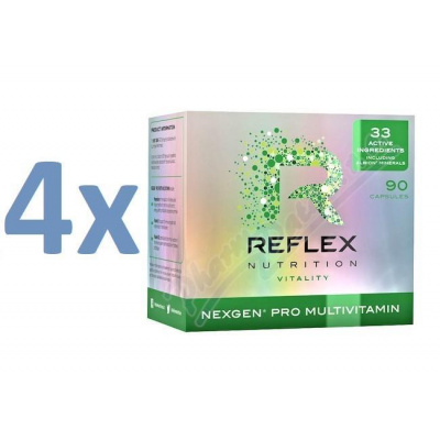 Reflex Nutrition Nexgen Pro Sports Multivitamin 4 x 90 kapslí