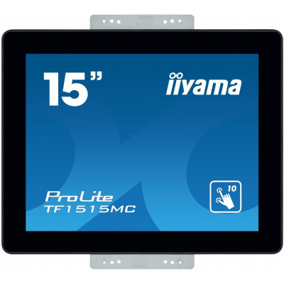 iiyama ProLite TF1515MC-B2 - 38.1 cm (15") - 1024 x 768 pixels - XGA - LED - 8 ms - Black (TF1515MC-B2)