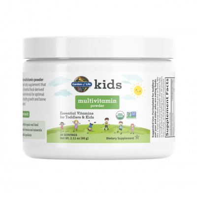 Garden of Life Kids organic multivitamín pro děti v prášku, 60 g