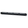 Intellinet Patch panel 24 port Cat5e, UTP, černý (513555)