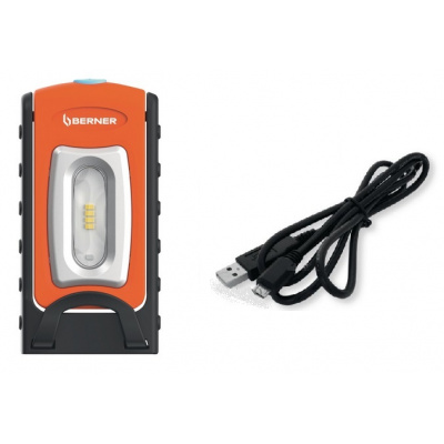 BERNER LED vreckové svietidlo Pocket Lux Bright Micro USB BERNER 206956
