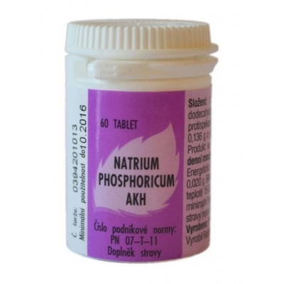 Natrium phosphoricum AKH por.tbl.60