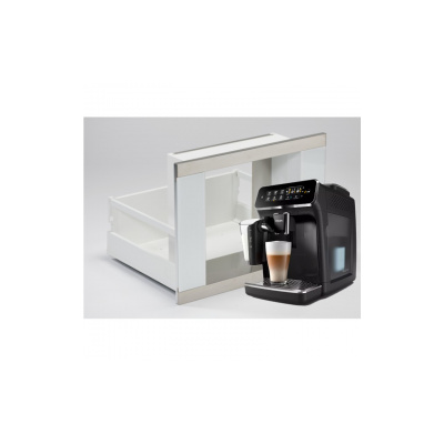 KAFEbox + Philips EP3241/50 LatteGo 3200 Barva nerez, bílé sklo