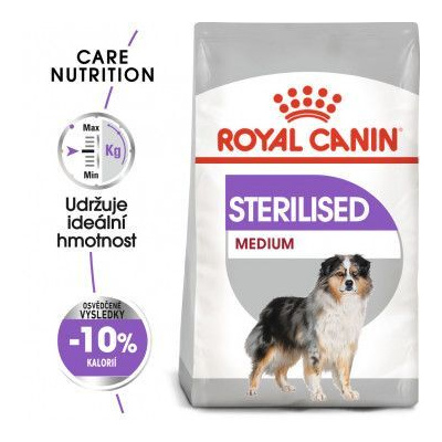 Royal Canin Medium Sterilised granule pro kastrované střední psy 3kg