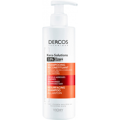 Vichy Obnovující šampon pro suché a poškozené vlasy Dercos Kera-Solutions (Resurfacing Shampoo) 250 ml