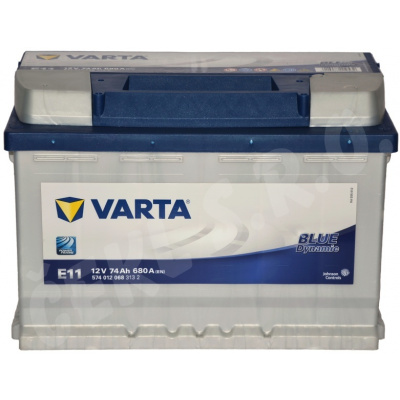 Autobaterie Varta Blue Dynamic 12V 74Ah 680A 574 012 068