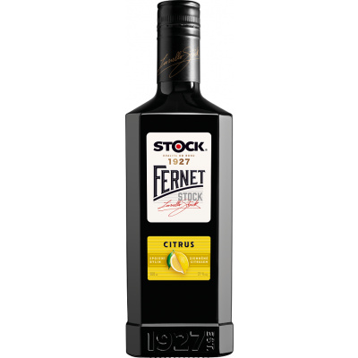 Fernet Stock Citrus 27% 0,5l (holá láhev)