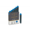 Parker 1502/0150409 inkoustové mini bombičky modré 6 ks (Plnící pero ; Inkoustové bombičky Parker ROYAL MINI modré 6ks (do plnicích-plnících per PARKER))