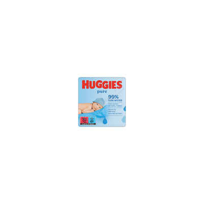 HUGGIES Pure Triplo vlhčené ubrousky 3x56ks