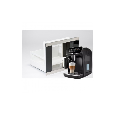 KAFEbox + Philips EP3241/50 LatteGo 3200 Barva nerez, černé sklo