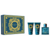 Versace Eros Dárková sada pánská toaletní voda 50 ml, sprchový gel Eros 50 ml a After Shave Balsam ( balzám po holení ) Eros 50 ml