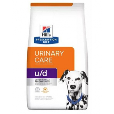 HILL'S Prescription Diet Canine U/D Urinary Care pro psy s citlivým močovým systémem 10 kg
