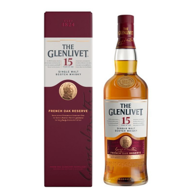 The Glenlivet 15y 0,7l 40% (holá láhev)