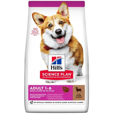 Hill´s Pet Nutrition, Inc. Hill's Science Plan Canine Adult Small & Mini Lamb & Rice Dry 6 kg