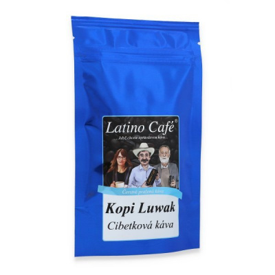 Latino Café Cibetková káva - Kopi Luwak Varianta: mletá 1kg