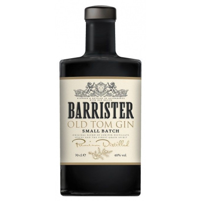Barrister gin Old Tom 40% 0,7l (holá láhev)