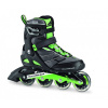 Kolečkové brusle Rollerblade Sirio 84 Velikost: MP 285 black/green 2017