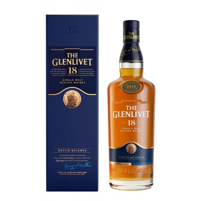 The Glenlivet 18y 0,7l 43% (holá láhev)