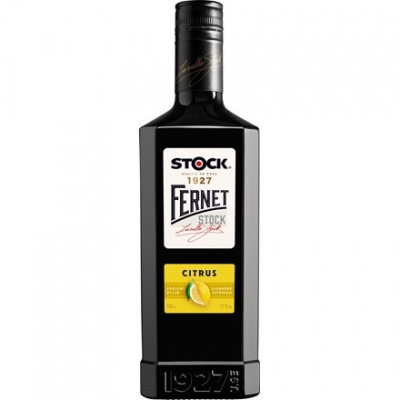 Fernet Stock Citrus 27% 0,5 l (holá láhev)