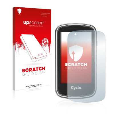 Čirá ochranná fólie upscreen® Scratch Shield pro Mitac Mio Cyclo 605 HC (Ochranná fólie na displej pro Mitac Mio Cyclo 605 HC)