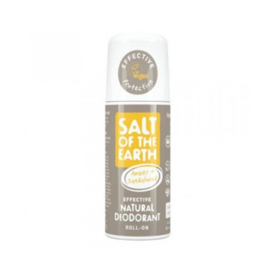 Salt Of The Earth Přírodní kuličkový deodorant s ambrou a santalem 75 ml