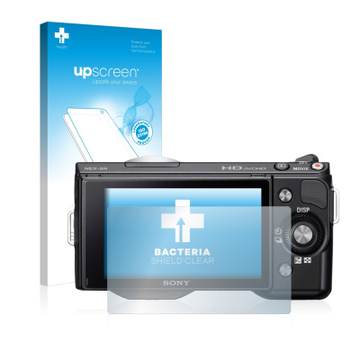 upscreen čirá Antibakteriální ochranná fólie pro Sony Alpha NEX-5 (upscreen čirá Antibakteriální ochranná fólie pro Sony Alpha NEX-5)